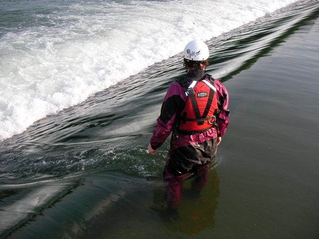 Dam Resuce training with BORSTAR Border Patrol Instructor class