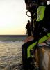 Diving procedure into Low head Dam training