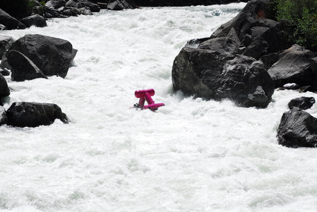 Creature Craft, Tumwater Canyon, Exit drop