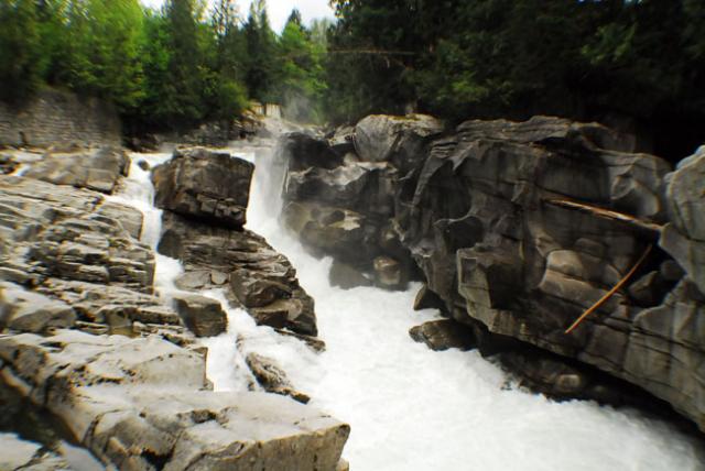 Canyon Falls, Skykomish river rescue training area