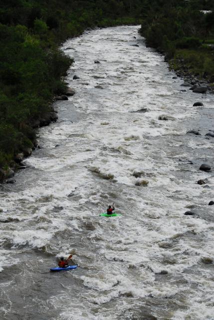 Kayaking in Ecuador, Rio Intag, Imbabura