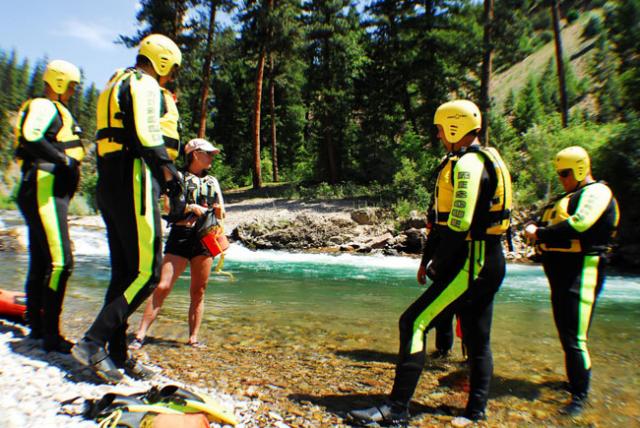 Swiftwater rescue training