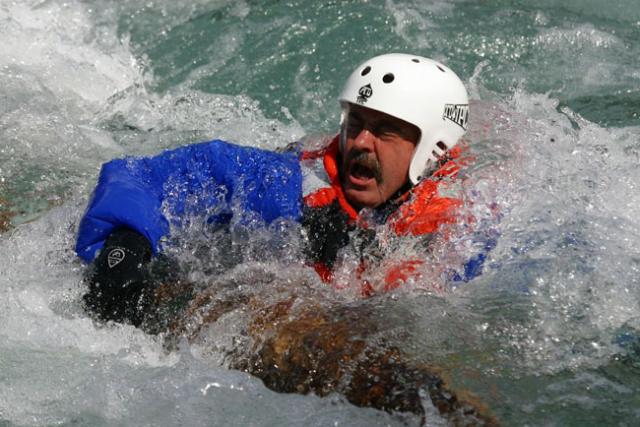 Swiftwater rescue training