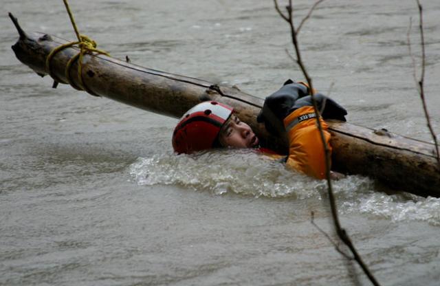 Swiftwater rescue training